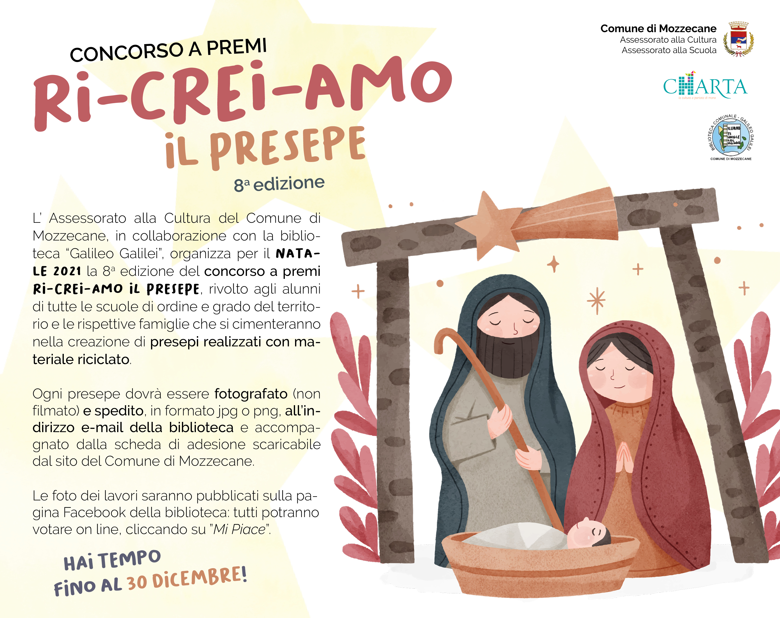 Concorso "Ri-crei-amo il presepe" 2021