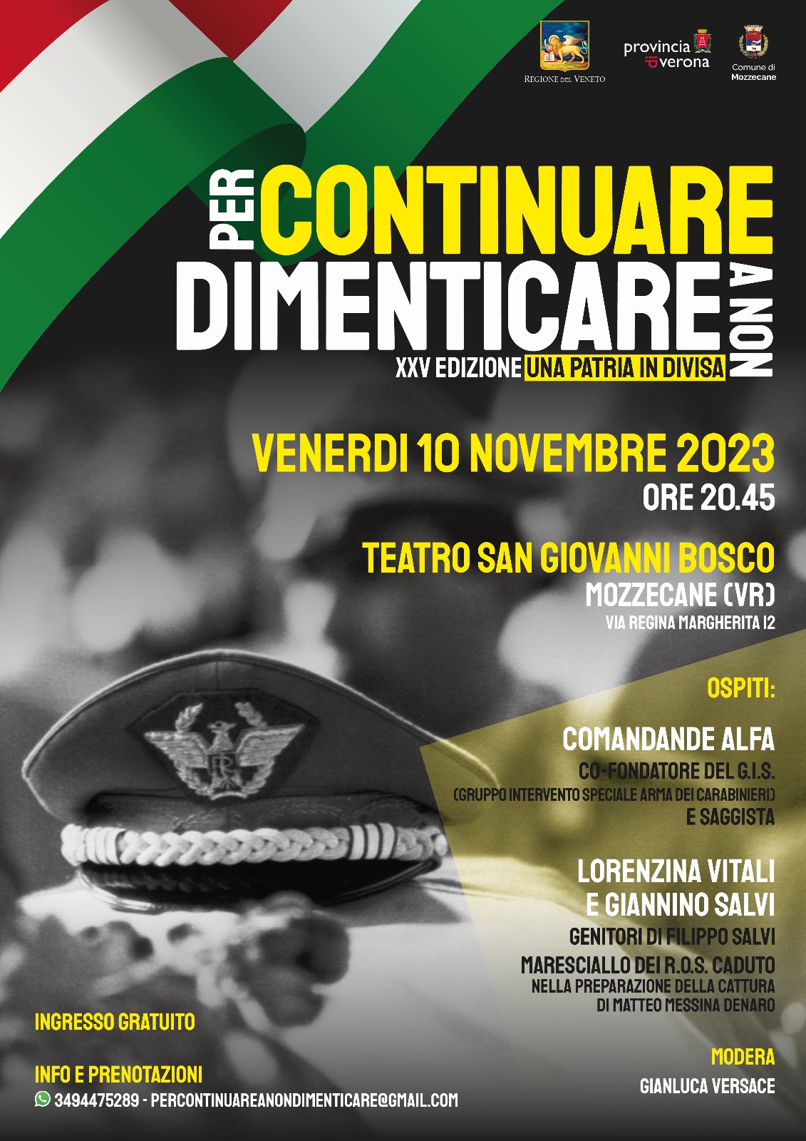 Per continuare a non dimenticare - XXV edizione