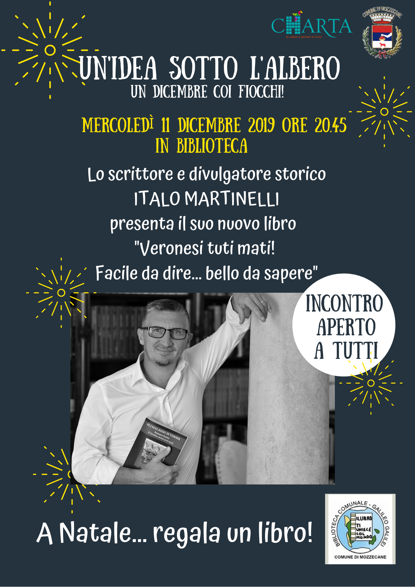 UN'IDEA SOTTO L'ALBERO in biblioteca: ITALO MARTINELLI