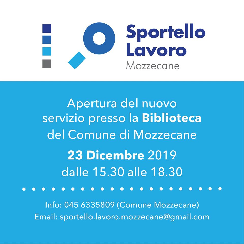 Apertura Sportello Lavoro