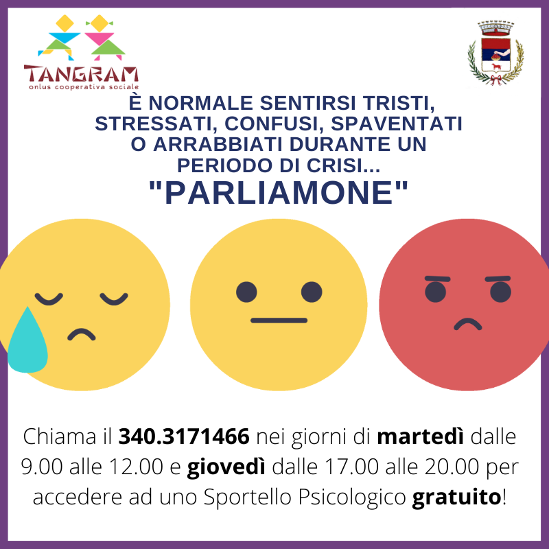 Sportello di assistenza psicologica gratuito 