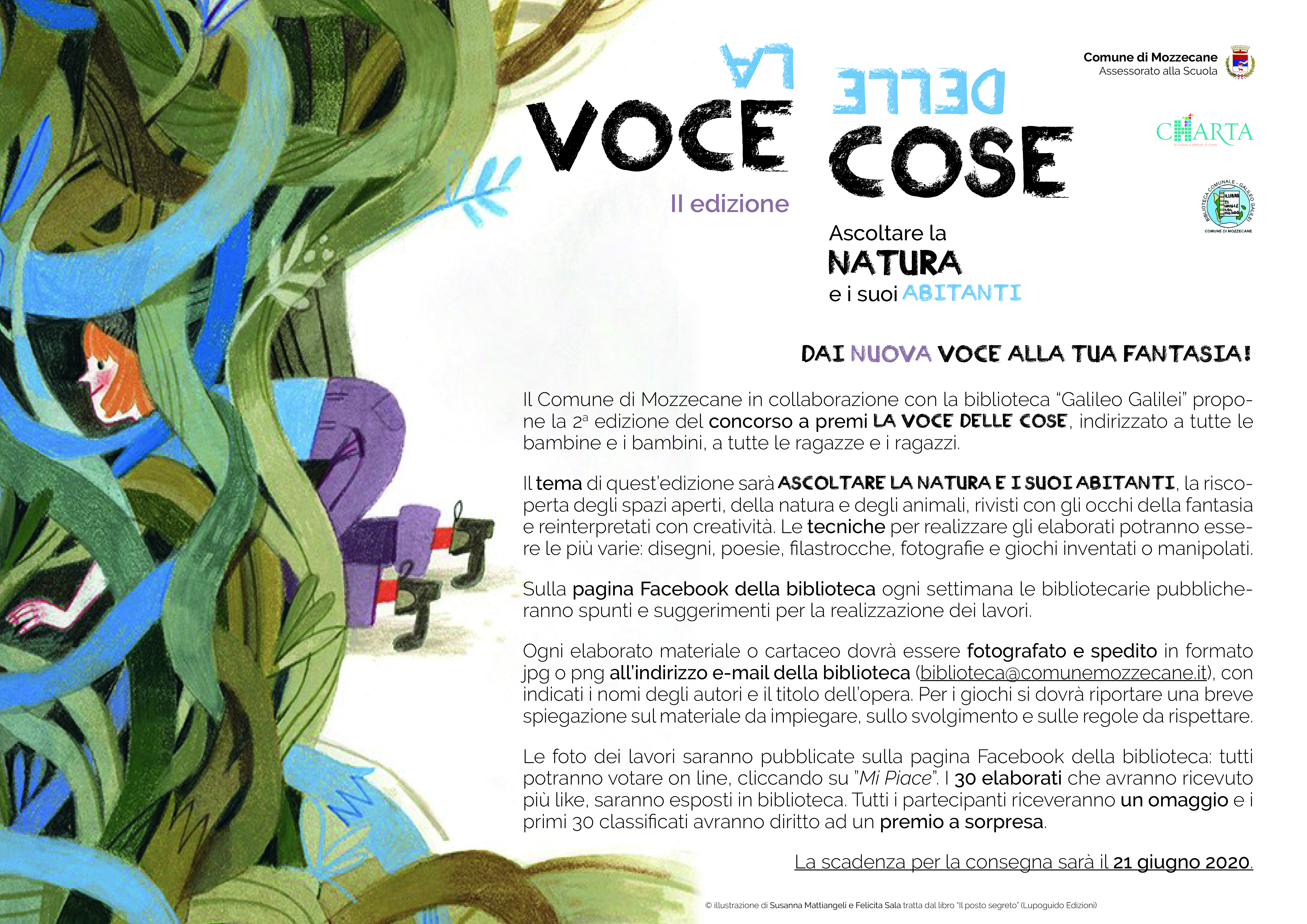 II edizione concorso "La voce delle cose"