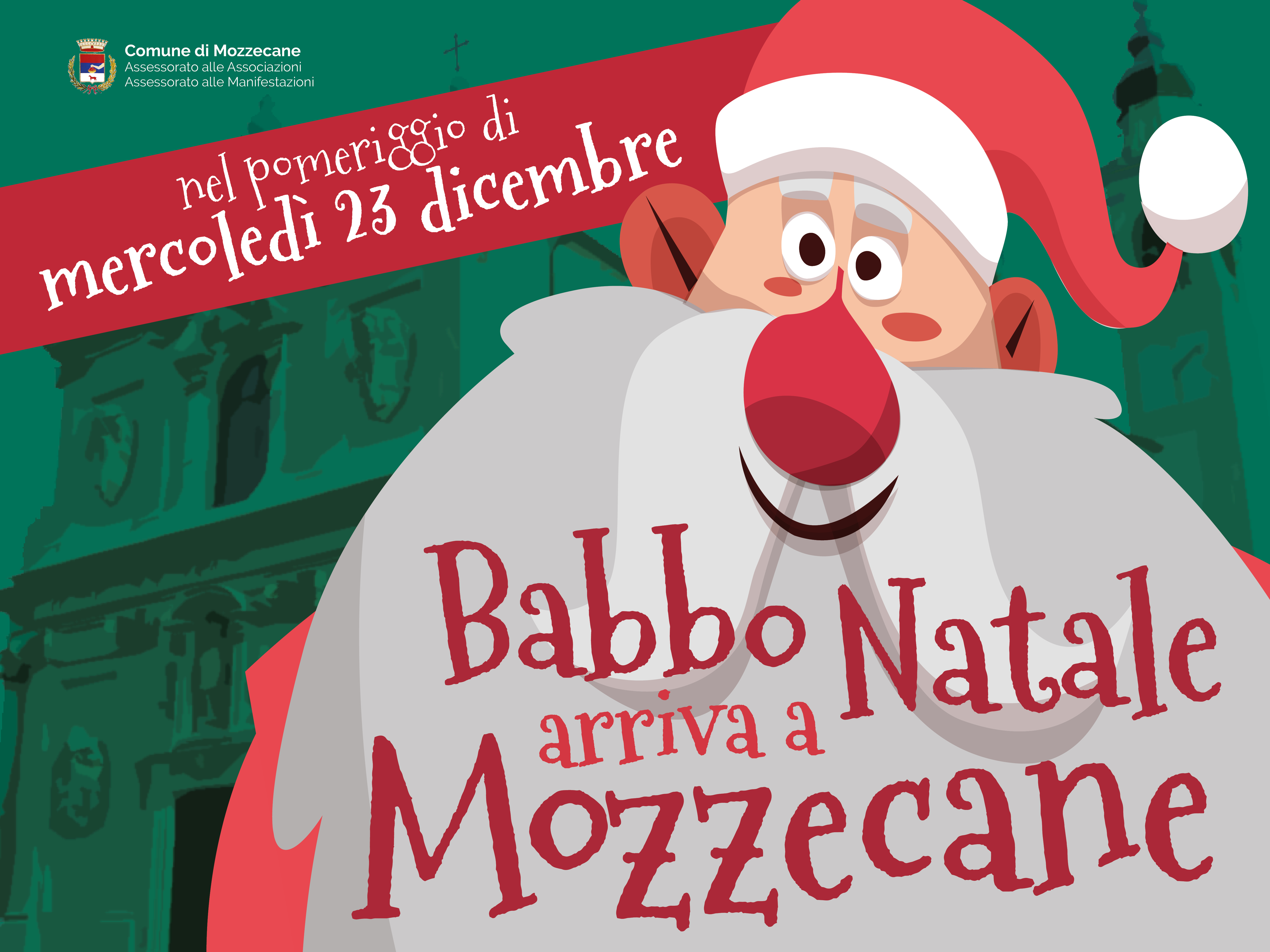 Babbo Natale arriva a Mozzecane