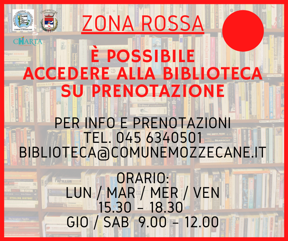 Nuove modalità di accesso alla biblioteca