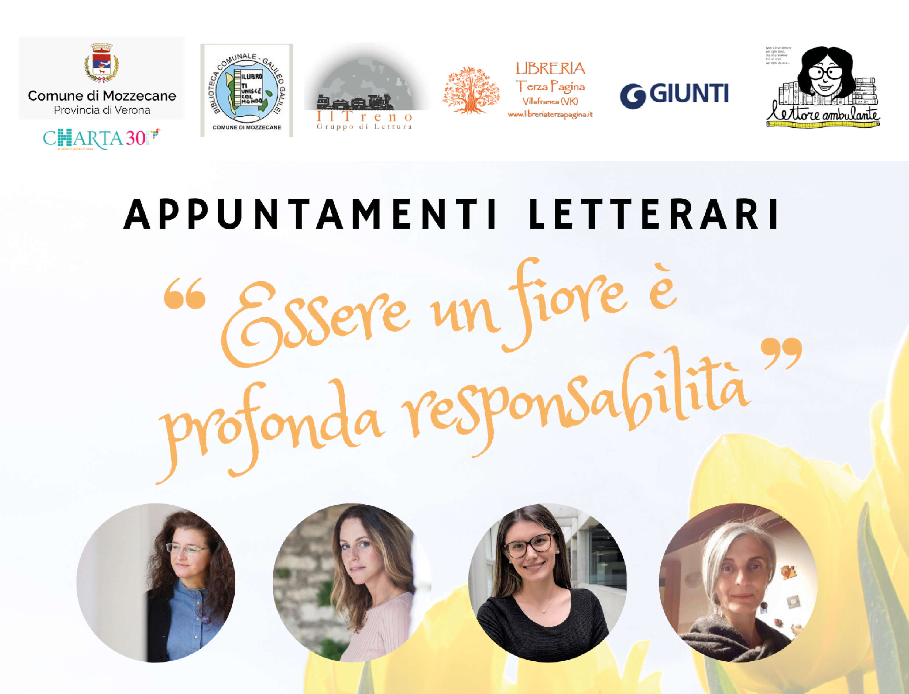 Incontri letterari online "Essere un fiore è profonda responsabilità"