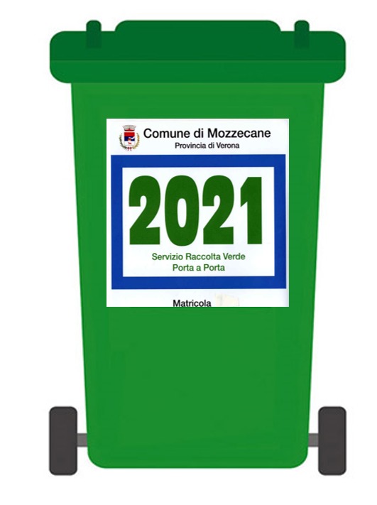 Avviso - Consegna adesivi 2021 per il servizio di raccolta  verde e ramaglie
