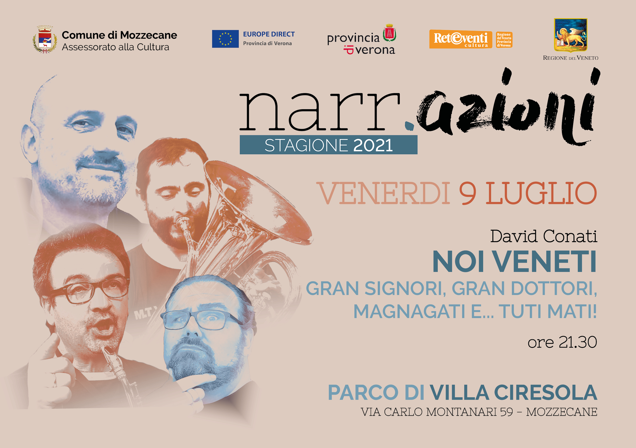 Narr.azioni 2021 - spettacolo comico Noi Veneti